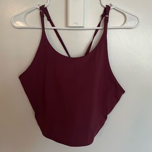 Girlfriend Collective limited edition Topanga Bra in “Mulberry” XXL